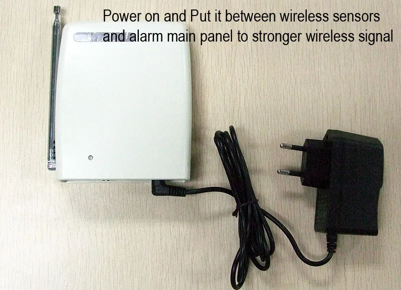 Wolf Guard Home Security Alarm System Accessory Long Distance Wireless signal Repeater WIFI Booster 300m 433mhz Transmission