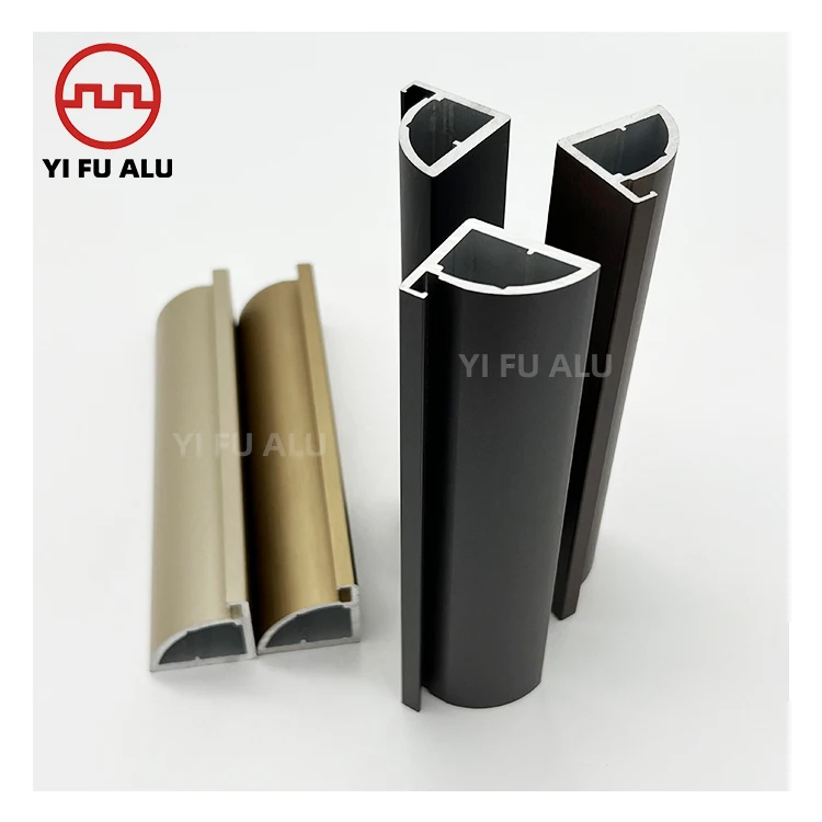 Wardrobe Profil Frame Design Aluminium Cupboard Glass Door Profile ...