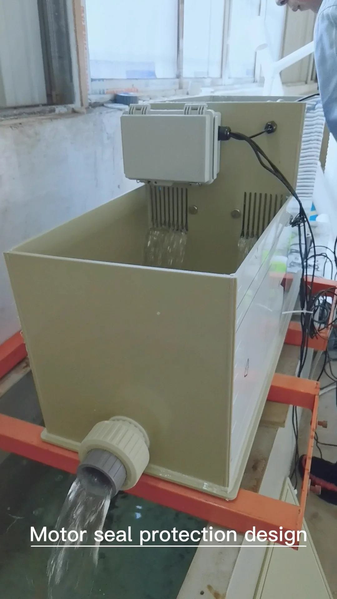 Indoor Fish Farm Equipment Drum Filter For Biofloc System Hlkpf5t