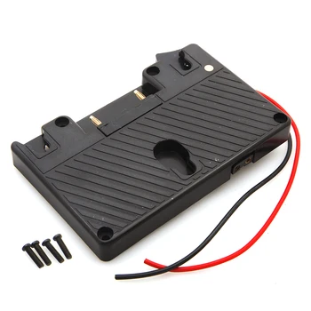 Plastic Battery Adapter Plate With D-Tap Connector For Panasonic/Anton Bauer Batteries