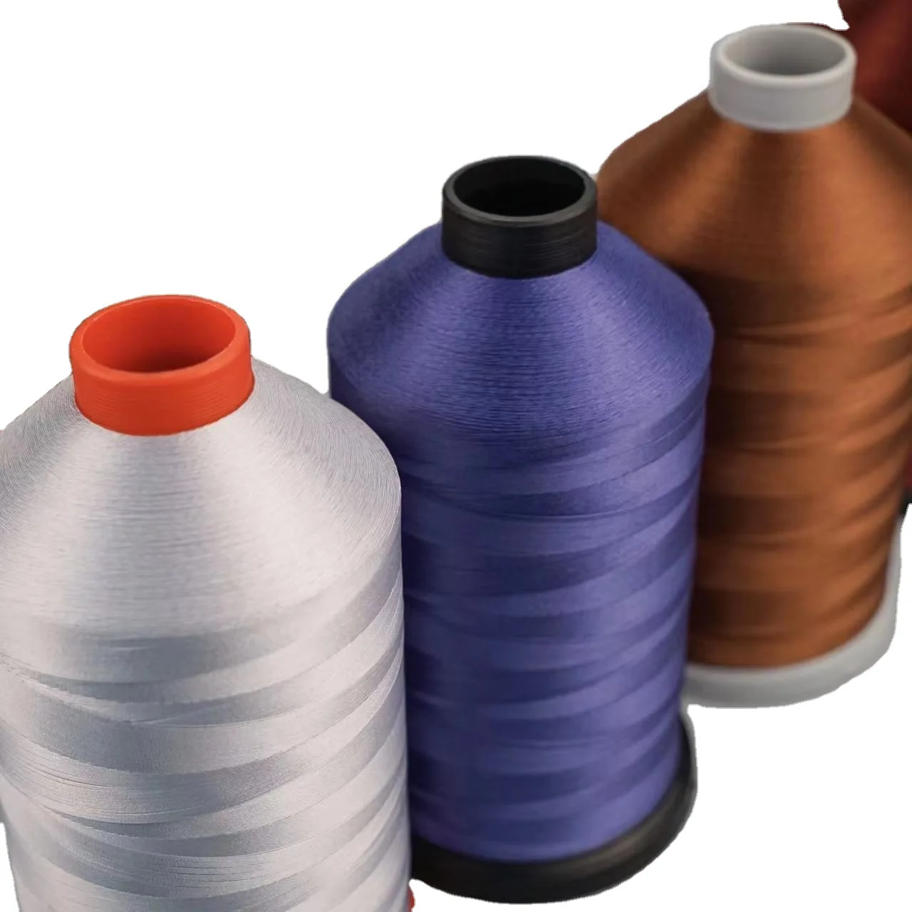 High Tenacity 100% Polyester Filaments Sewing Thread 420d/3 Bonded Polyester Thread 1KG