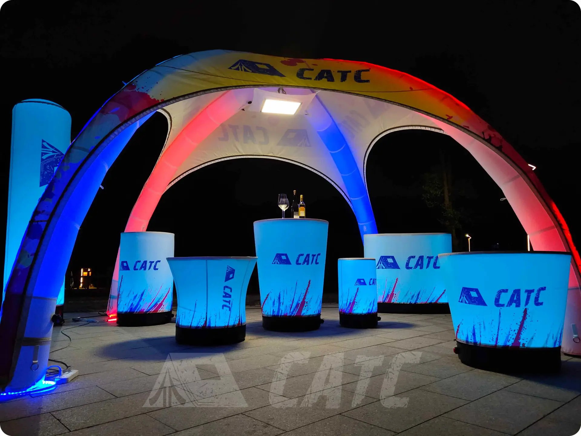 Inflatable Sealed Folding Portable Shade Expo Tent Shadow Air Marquee