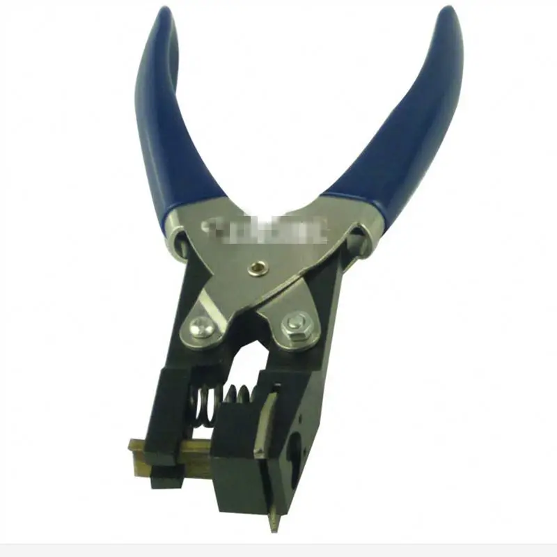 TEBAK Single Hole Round and Oval Hole Cutter Puncher Punching Pliers 2 3 4 5 6MM Round Punch Suitable for Punching PVC Card Tags