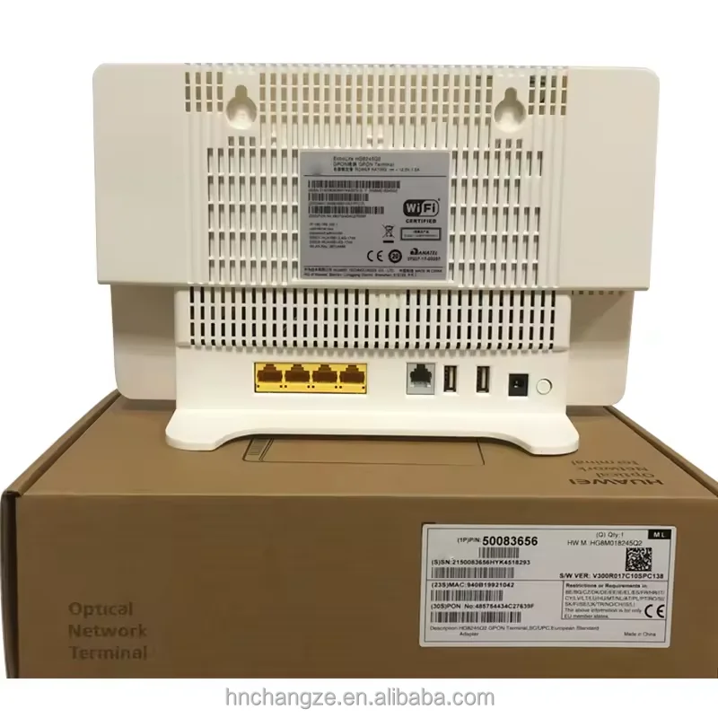 Gateway Ont Onu Hg8245q Supports 4ge + 2pots + Dual Frequency Wifi ...