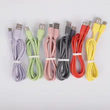 Factory Original Wholesale Direct 2.1A TPE Type C Usb Fast Charging Data Cable For iphone