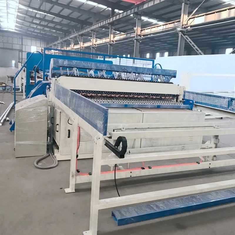 3-6 mm Automatic curver Fence Wire Mesh Panel Welding Machine With Bending Machine Production Line