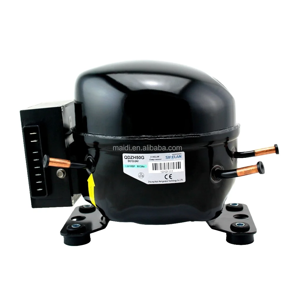 Mini Car Refrigerator Compressor R134a 12/24V/48V/72V DC Car Fridge Compressor QDZH30G ,Solar Controller