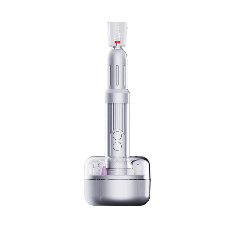 AT-NDB-258 Презареждащ се маникюрен шлайф машинка Електромеханичен мини преносим инструмент за премахване на нокти, полирване, екстрактиране на кожа Маникюрен инструмент