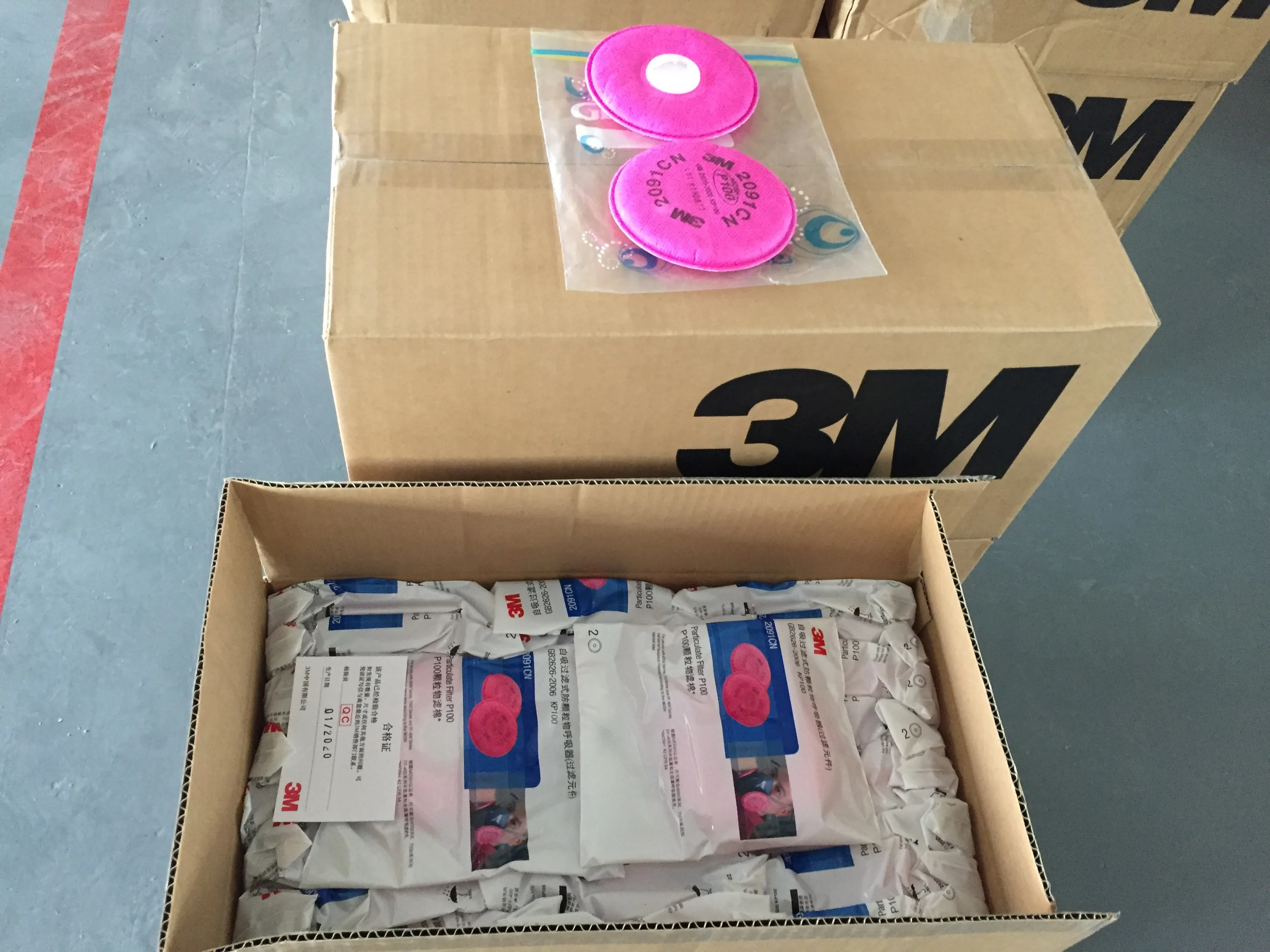 Weliftrich 3m P100 Particulate Filter 2097cn 2097 Fit For 6200 7502