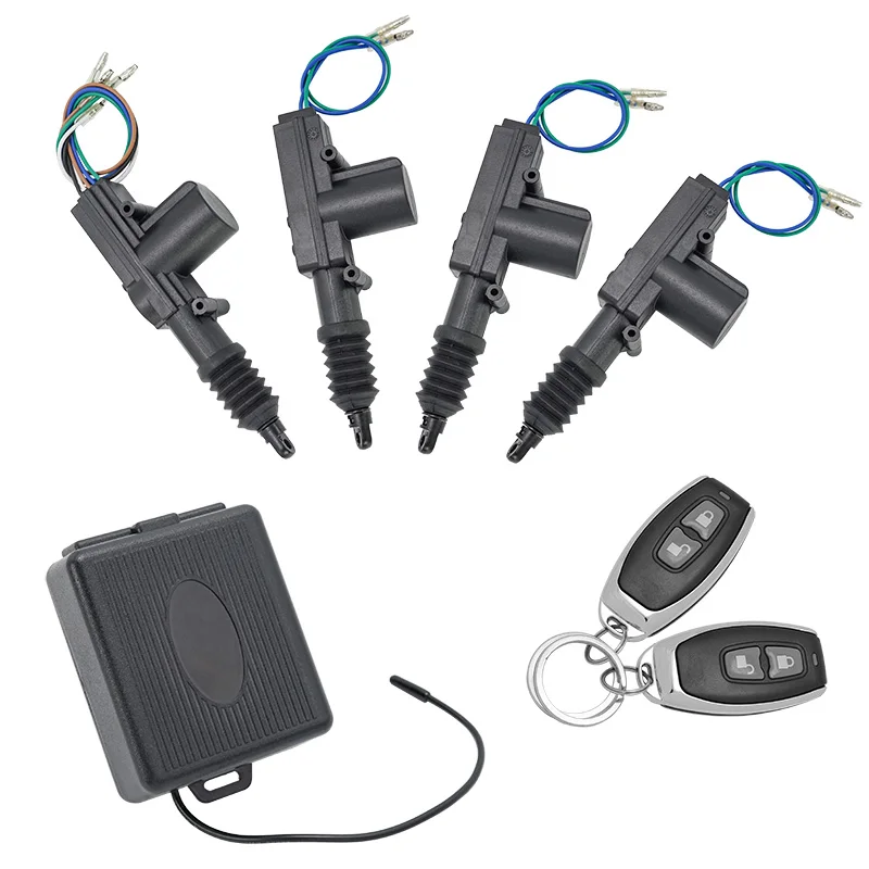 1 Control 3 Kit Central Lock 4 Doors Central Lock Car Alarm Systems with Central Door Locking System Keyless Entry System