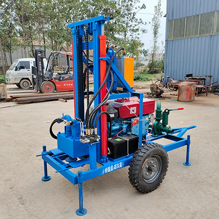 Cheap Price Small Portable 80m Depth Water Well Drilling Rig for Sale
