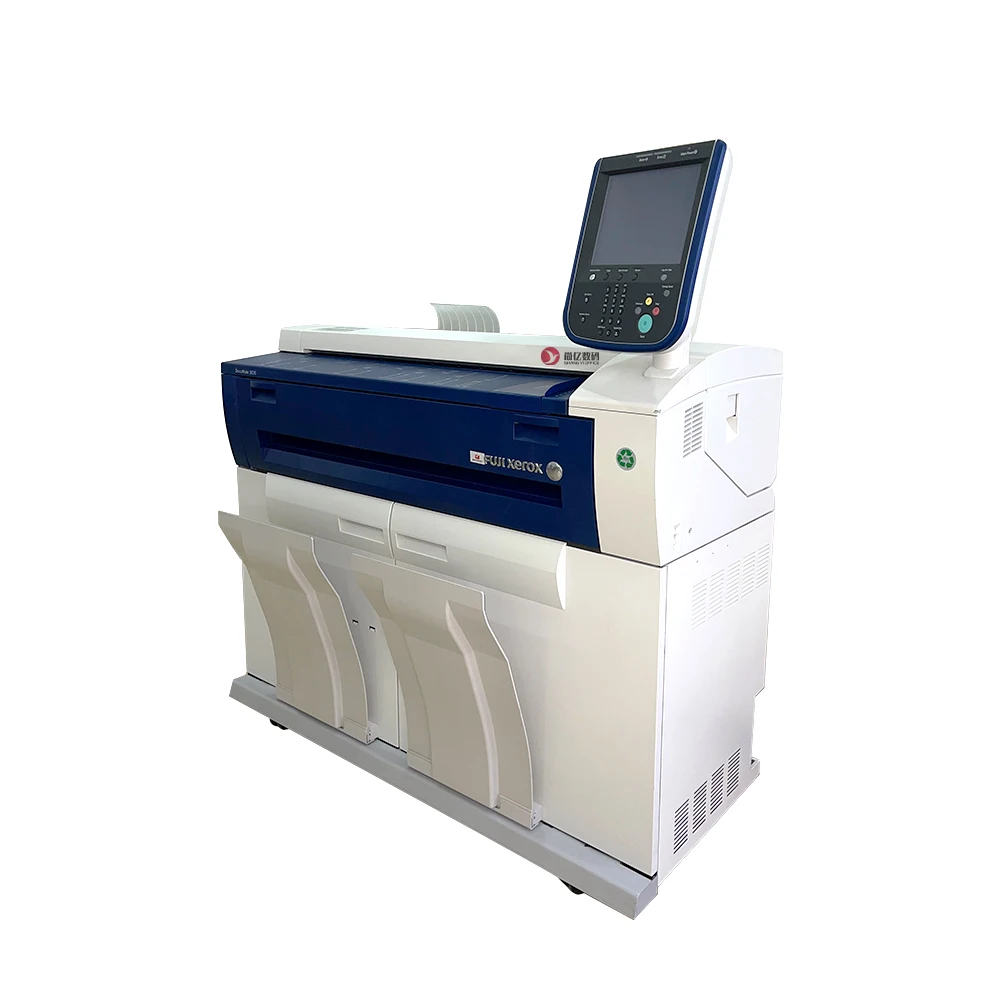 For Xerox 3035 3030 High-Speed A0 Monochrome Printer & Scanner Used Wide Format Engineering Blueprint Machine General Color Scan
