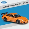 Porsche 911 GT3 RS 997-arancione