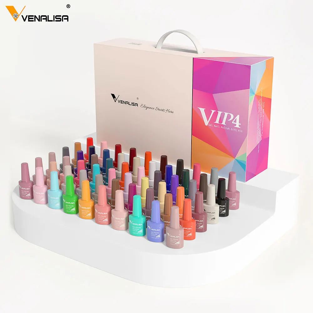2025 Venalisa VIP1234 Kit - 60 Color Gel Nail Polish Learner Set