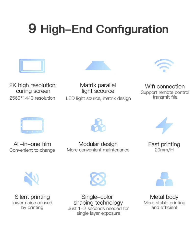 Yihui 3D Printer for jewelry, dental, education, LCD printer