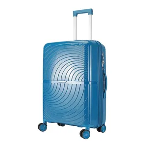 Designer Luxury Travel Trolley Bag Best Quality Wholesale PP Luggage Soft Handle Waterproof Wheel Suitcase Big Size for Global