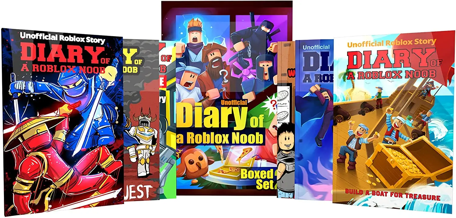Custom Printing Boxed Set 2 Collective Gift Game Adventure Story Novel roblox Book for Young Boys and Girls