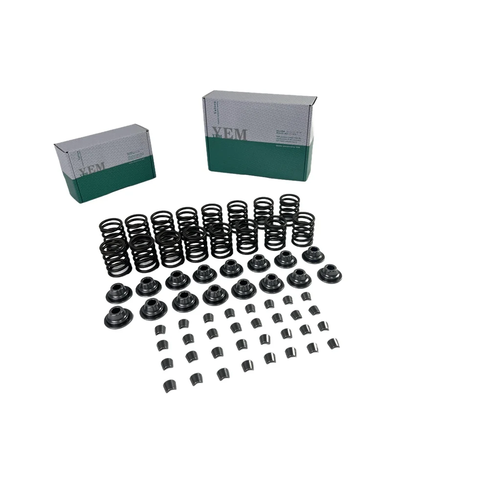 For Kubota Engine Repair Kit V1502 Valve Spring Kit Spring Seat & Retainer Engine Rebuild Kit Engine Parts China Manufacturer