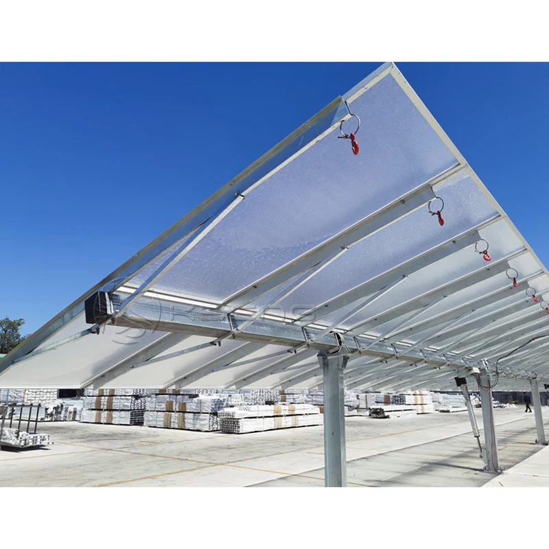 Single Axis Solar Tracking System Stand Solar Panel Tracker Support System Solar tracker Kit