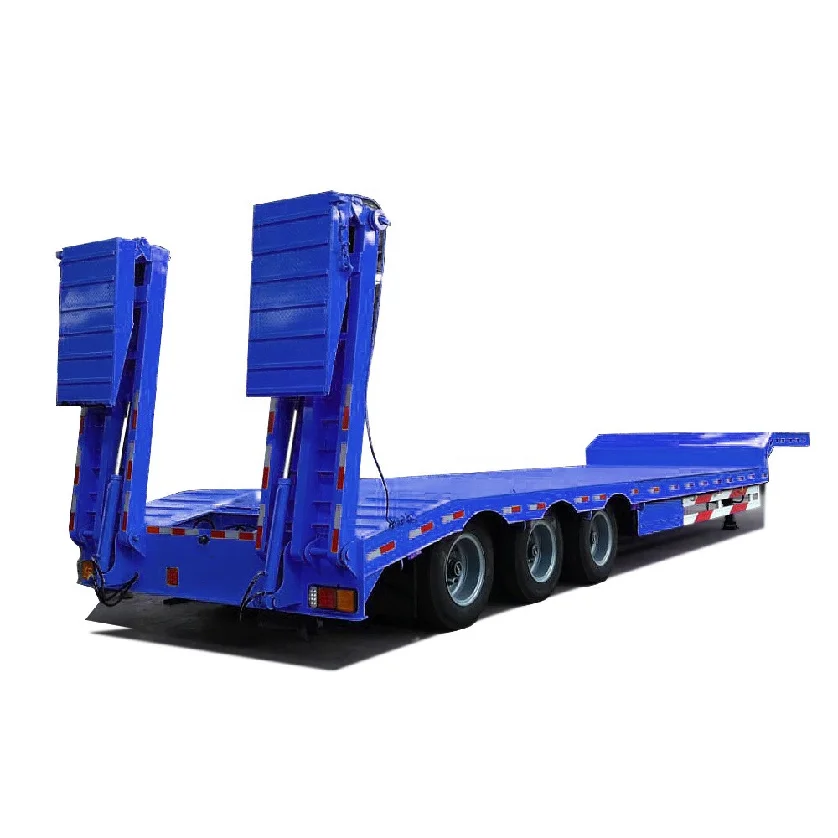 40ft-lowbed-trailers-3-axles-gooseneck-frame-lowb-rc-truck-semi-trailer