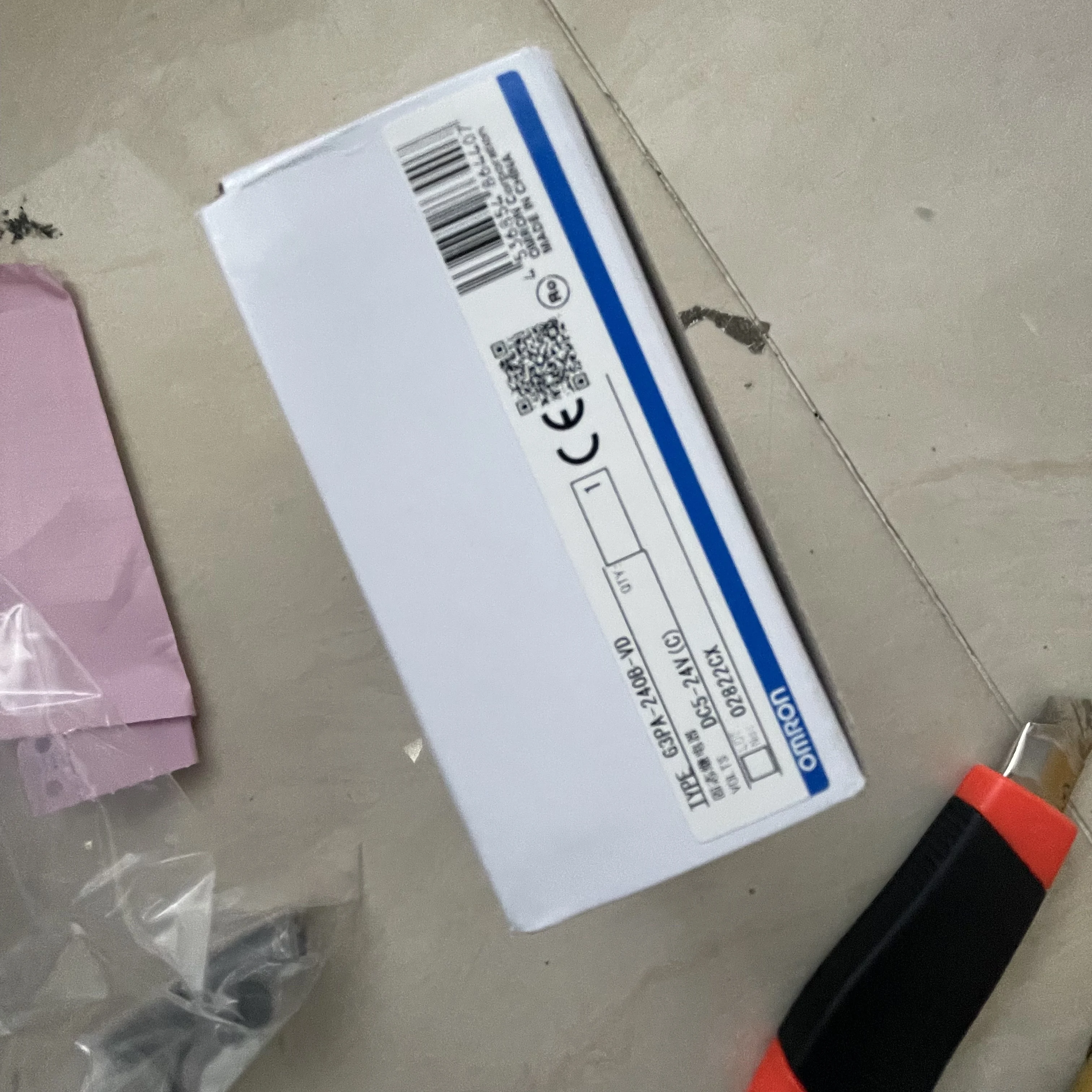 Omron Solid-State Relay G3PA-240B-VD