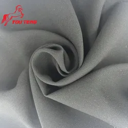 250GSM двойной слой 4 Way Stretch ткани териленовая поролоновая TR костюмная ткань твил ткань для брюк