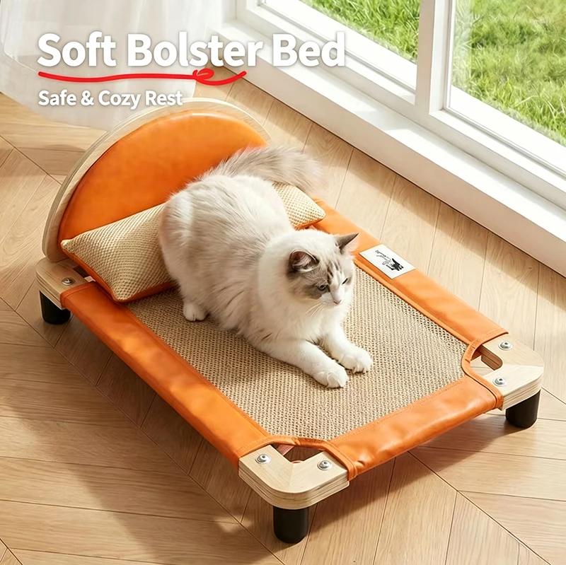 product four seasons universal sisal cat bed large size scratch resistant no shedding cat scratcher pad dual use for playing sleeping-3