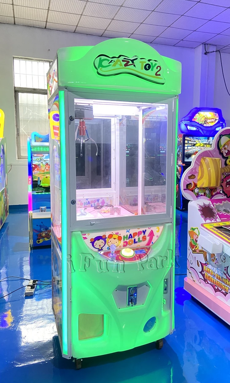 Ifun Big Size Crazy Toy 2 Claw Gift Claw Machine Coin Operated Ticket ...