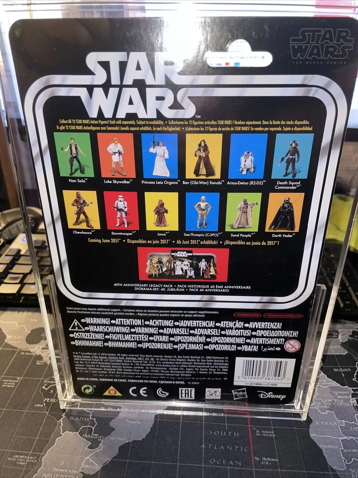 スターウォーズ40周年記念R2-D2 MOCケナーアクリルディスプレイ