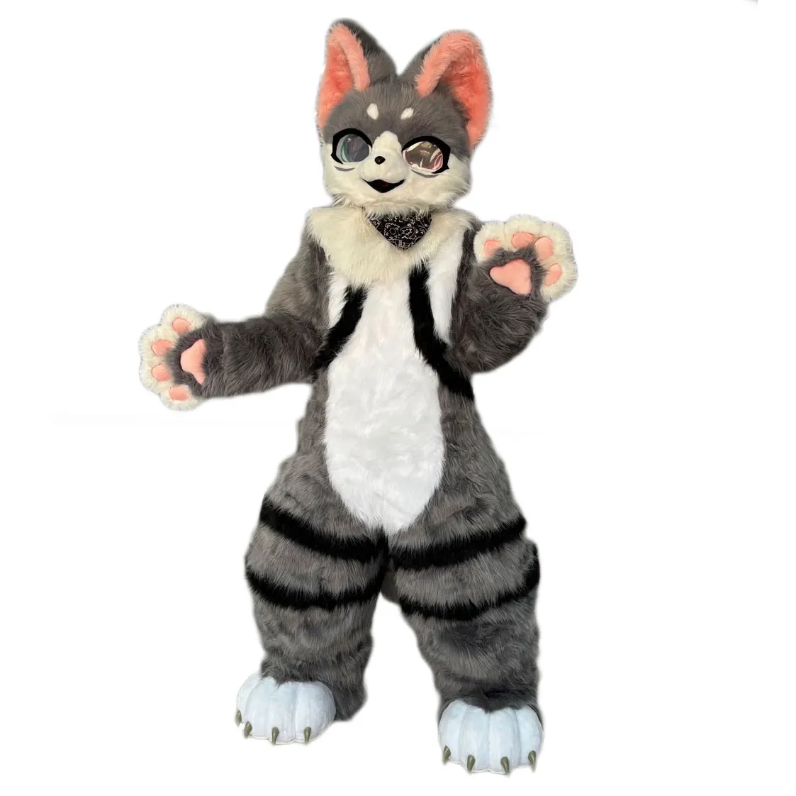 Plush Fursuit Cat Costume for Anime Cosplay - Customizable Unisex ...