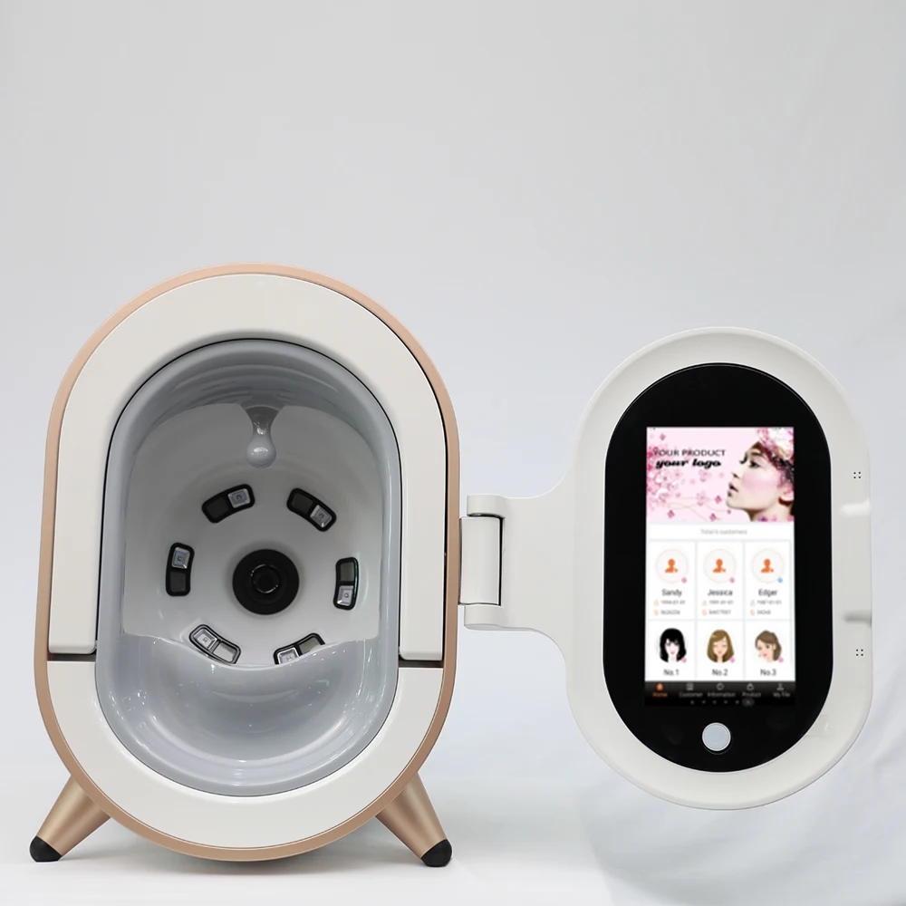 face skin analyzer skin test machine