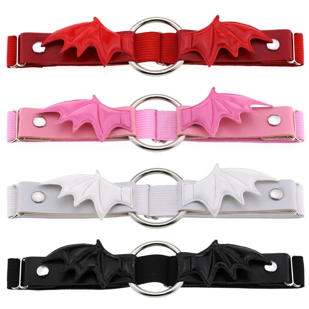 Hollow Ring O Garter Belt Personalized Bat Wings Leather High Elastic Thigh  Ring Garter| Alibaba.com