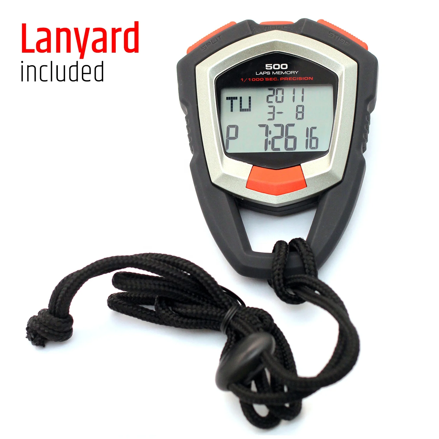 500 Lap Memory Stopwatch Timer Sports Stopwatch