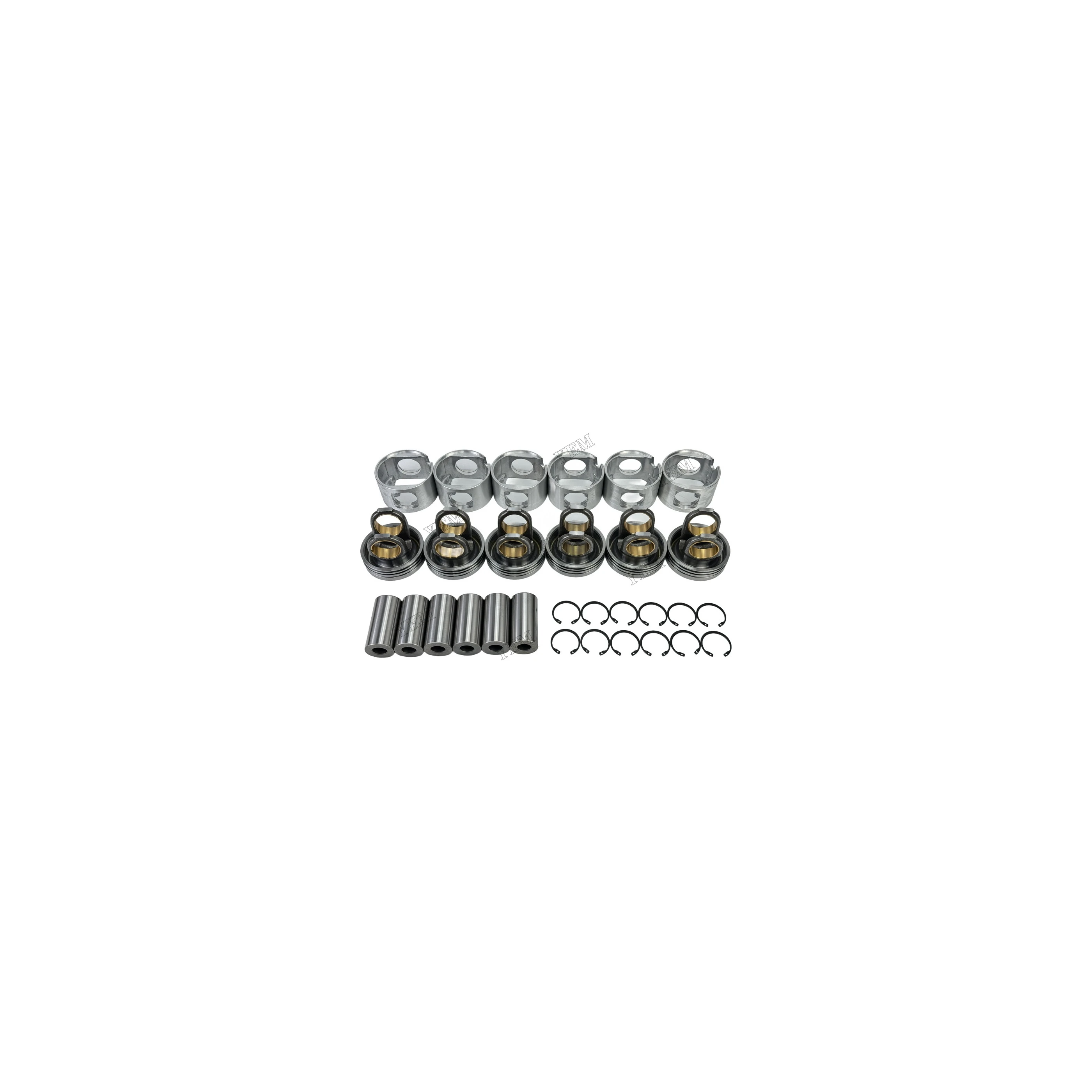 C-9 Piston Crowm & Piston Skirt 324-7380 197-9297 Repair Kit for Caterpillar Industrial Machinery Engine Parts