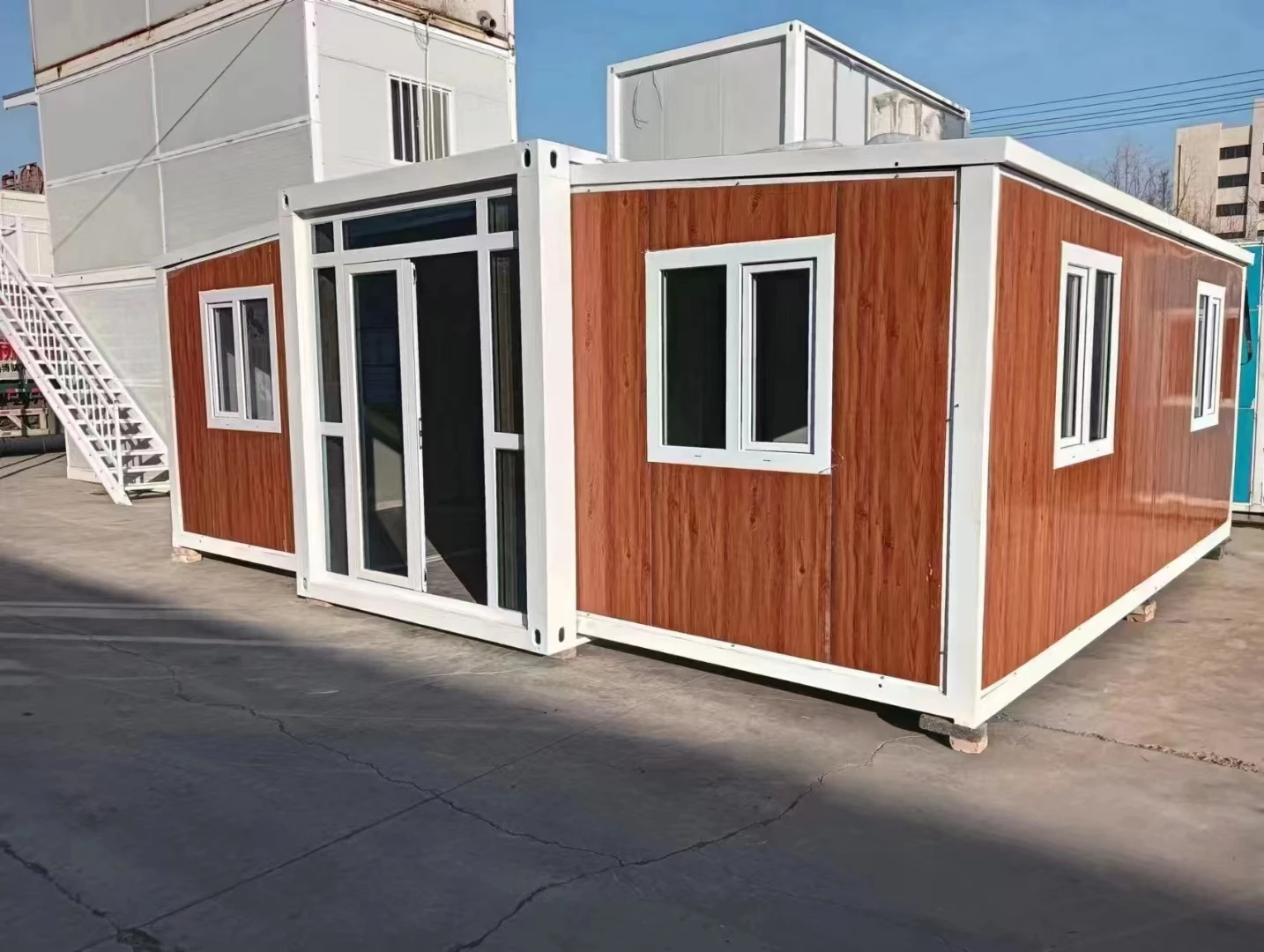 20ft Australia 2 Bedroom Luxury Predfabricated Container Homes 40ft Expandable Container House 3704