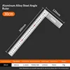 Aluminum alloy steel square ruler-30 cm