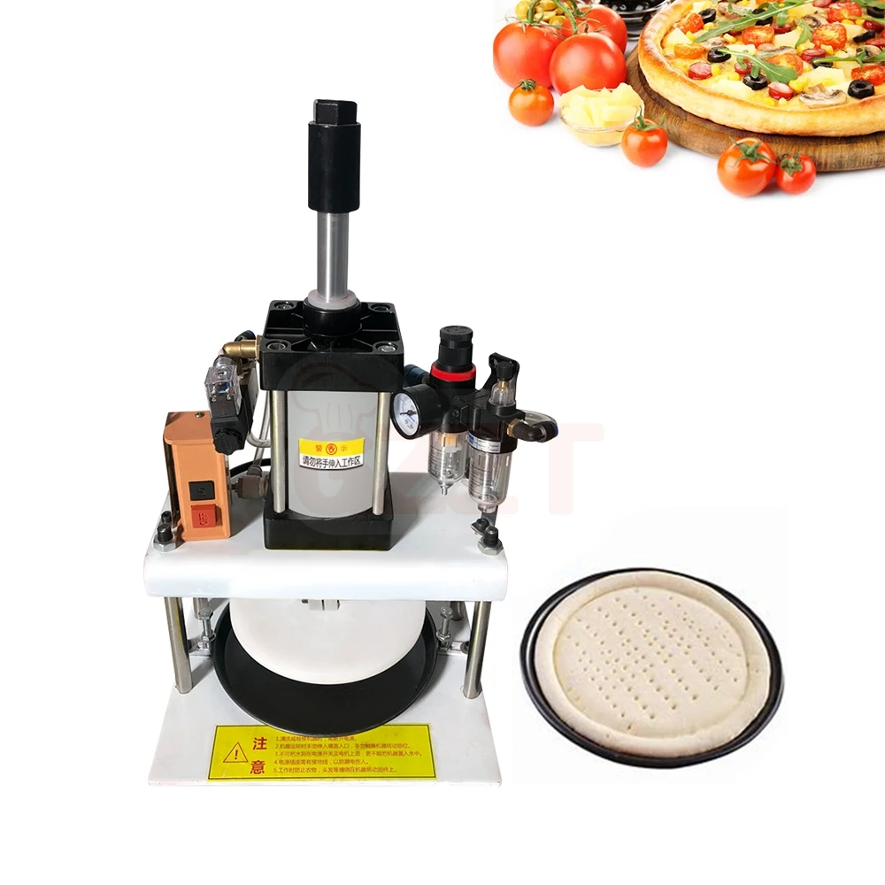 18-30CM Low Price Pneumatic Pizza Dough Pressing Machine Naan Bread Crust Making Machine Energy Saving Pizza Dough Press Machine - Image 2