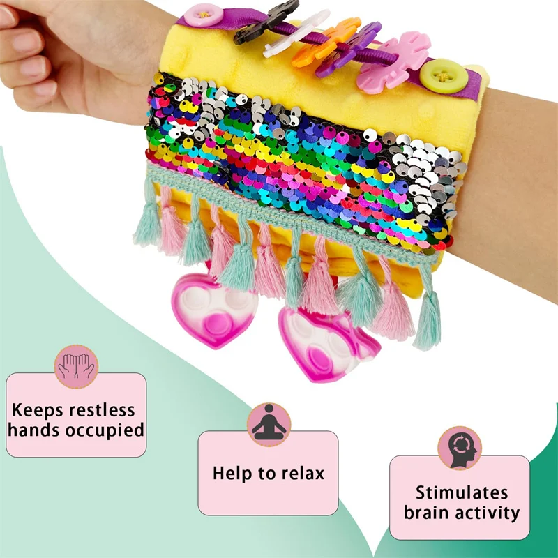 Jouets sensoriels pour soulager l'anxiété des personnes atteintes d'Alzheimer et de démence, coussin sensoriel pour les bras, coussin anti-stress pour les bras._voghion.com