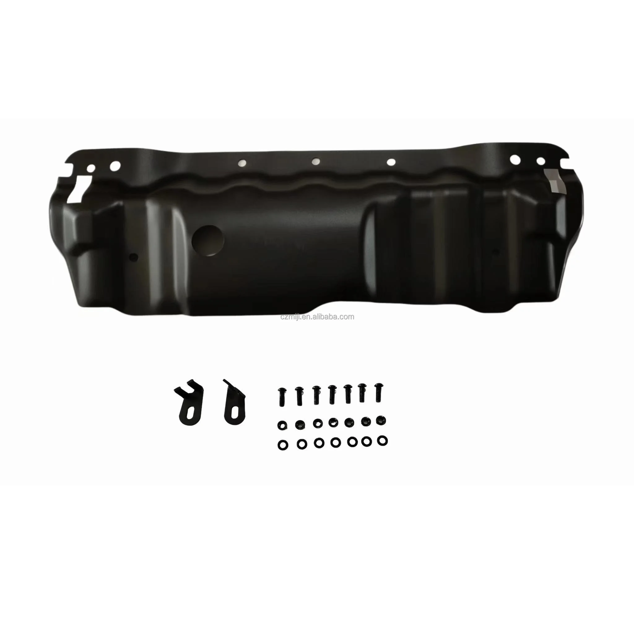 Steel Front Bumper Skid Protector Lower Guard Plate For Jeep Wrangler ...