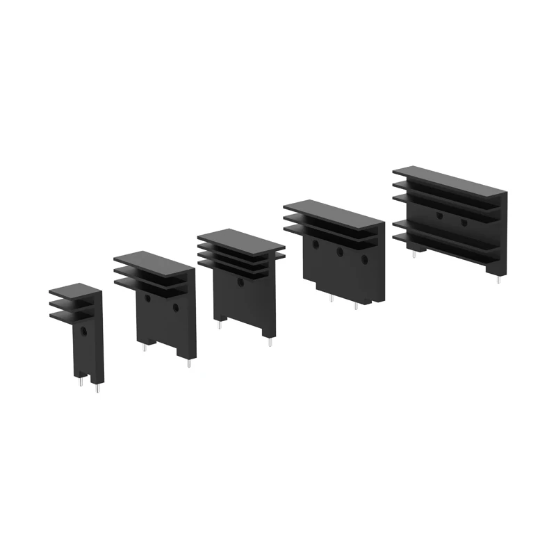 CSM223-50AE Pack of 40 Heat Sinks HEATSINK BLACK ANODIZED, CSM223-50AE Pack of 40 Heat Sinks HEATSINK BLACK ANODIZED,