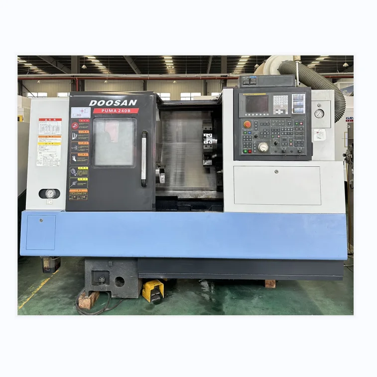 New Arrival Secondhand South Korea Doosan PUMA-240B  CNC Lathe Machine for Processing Metal