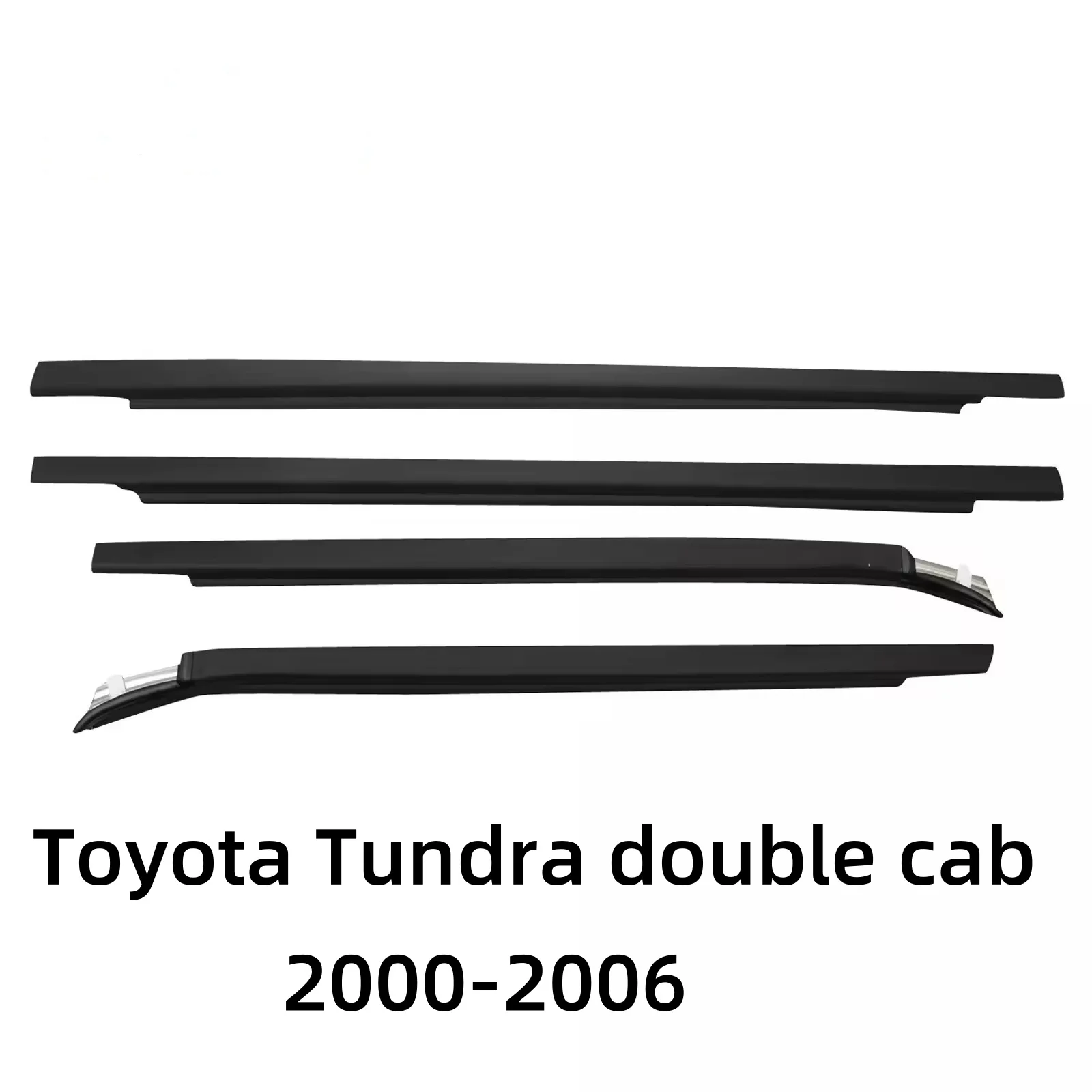 New Auto Exterior Car Door Seal Weatherstrip Direct Replacement for Toyota 2000-2006 for Tundra Sequoia