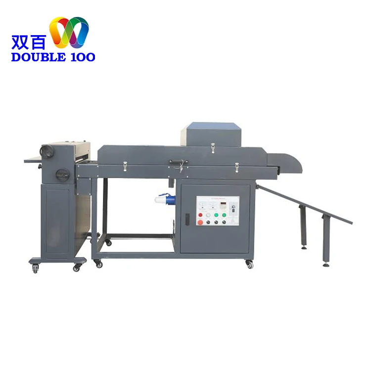 100 двойная. UV coating Machine 650 mm.