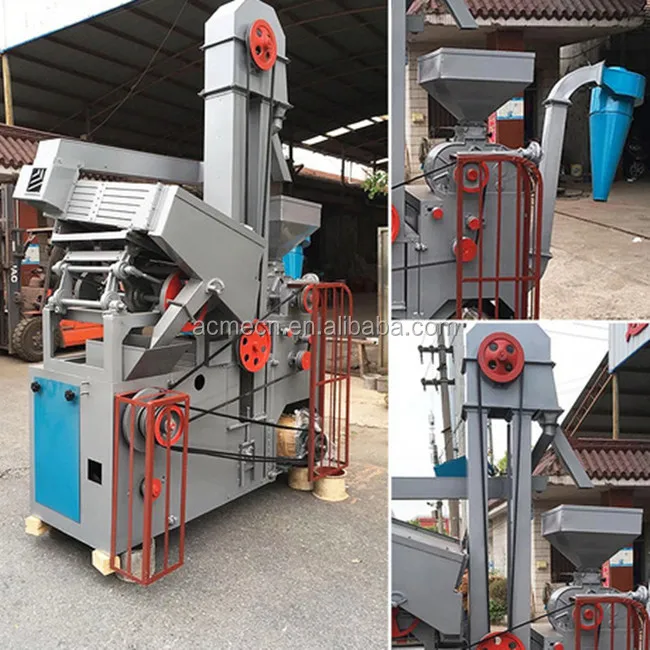 AMCT-15TPD ACME Complete Set Combined Rice Mill Milling Machine Plant Rice Importers in Malaysia Price Mini Rice Mill Pakistan