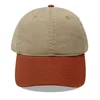 Khaki and orange