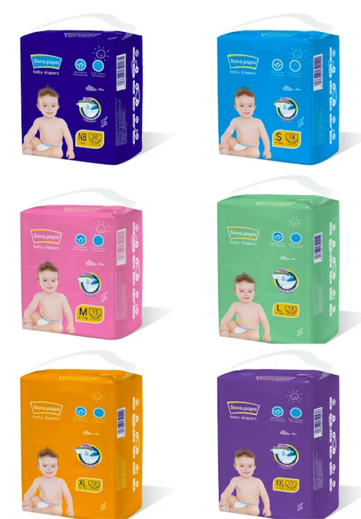 Yobysin Pamper Huggie Quality Baby Diapers Disposable Diapers Nappies