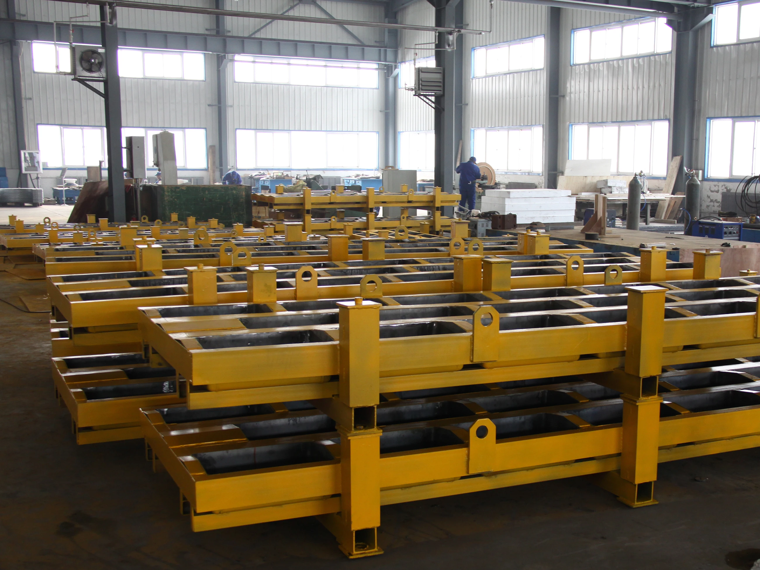 SPT Precision Customized Precast Concrete Rail Tracks Railway Sleeper Moulds Hot Seal Steel Block Machine Mold