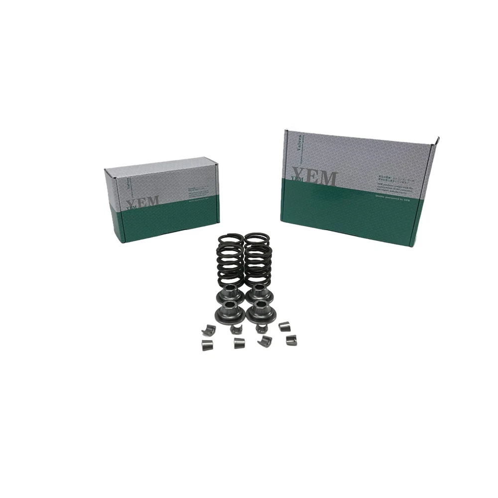 2KC1 Valve Spring Kit Spring Seat & Retainer for Isuzu Engine Repair Kit Industrial Machinery Engine Parts