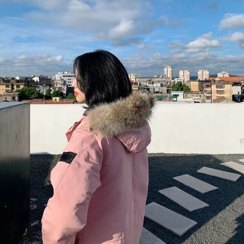 Hooded Winter Jacket Clothes High 