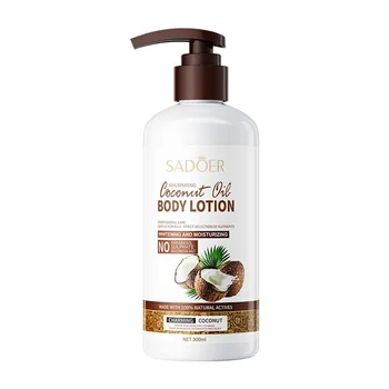 Autumn Winter Squalane Body Lotion Whitening Moisturizing Anti-itch Effects Fragrance Coconut Oil OEM Lightening Nourishing